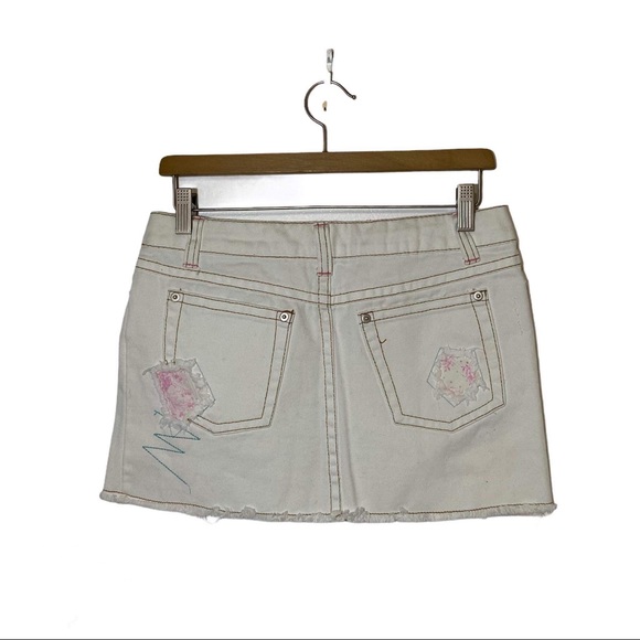 KENZIE GIRL Denim Mini Skirt Size 3 - Picture 2 of 5